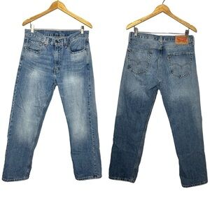 Levi’s 505 34x30 Medium Wash Denim Jeans